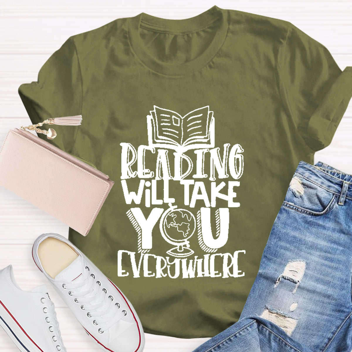 Reading Will Take You Everything T-Shirt