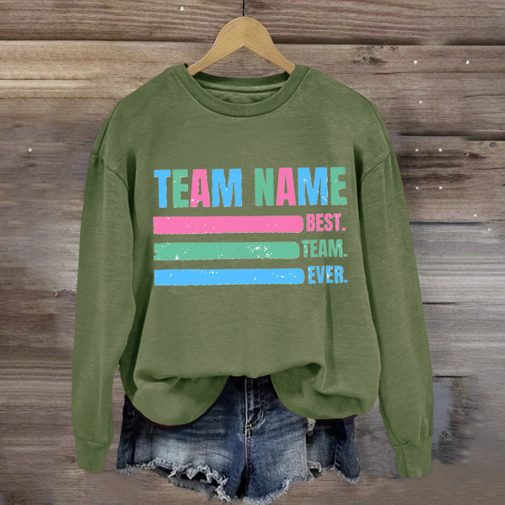 Personalized Team Name Teammate Sweatshirt