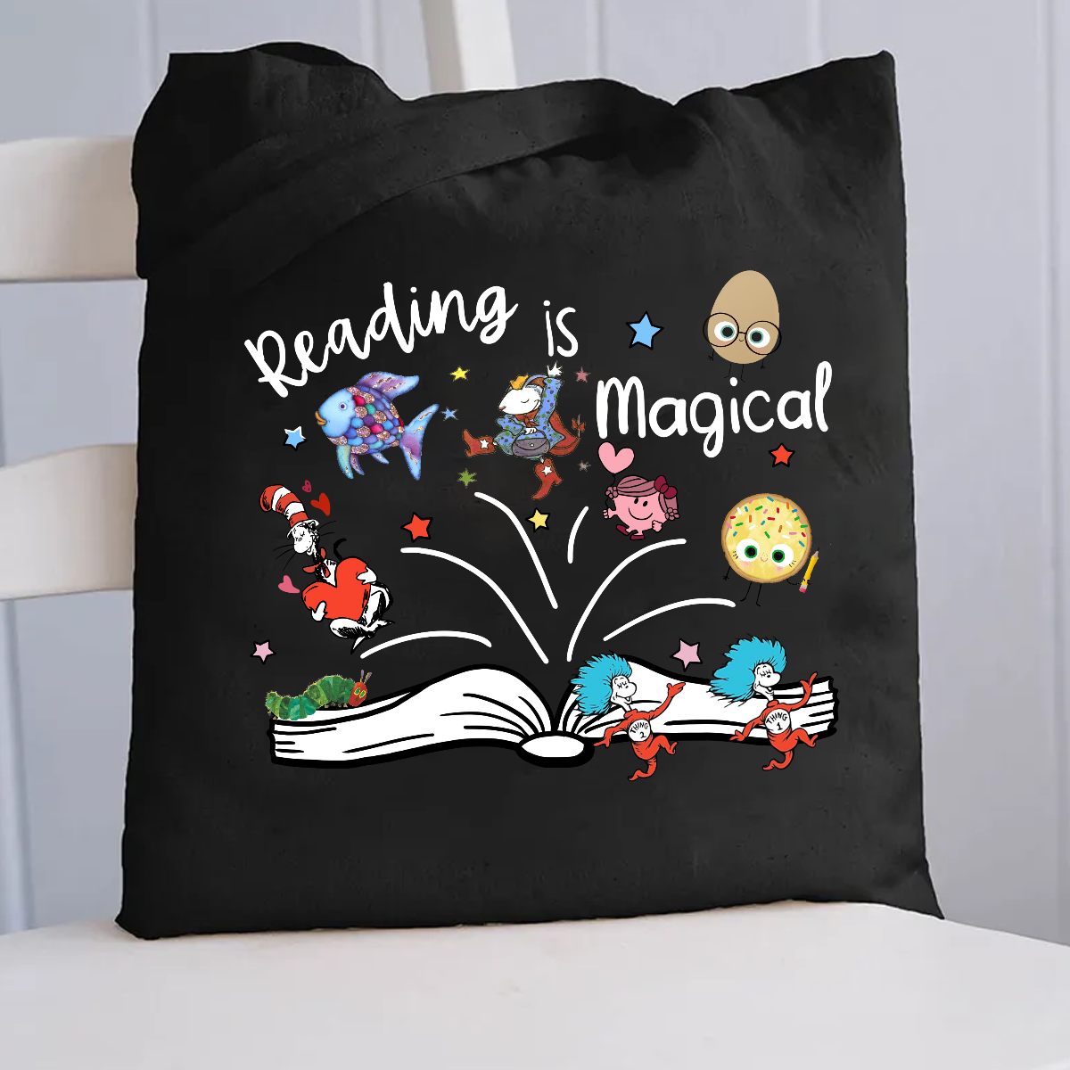 Reading Is Magical Children's Books Canvas Tote Bag