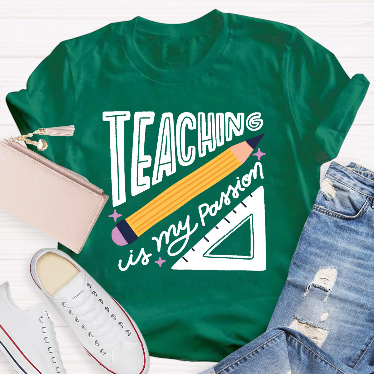 Teaching is My Passion Teacher T-Shirt