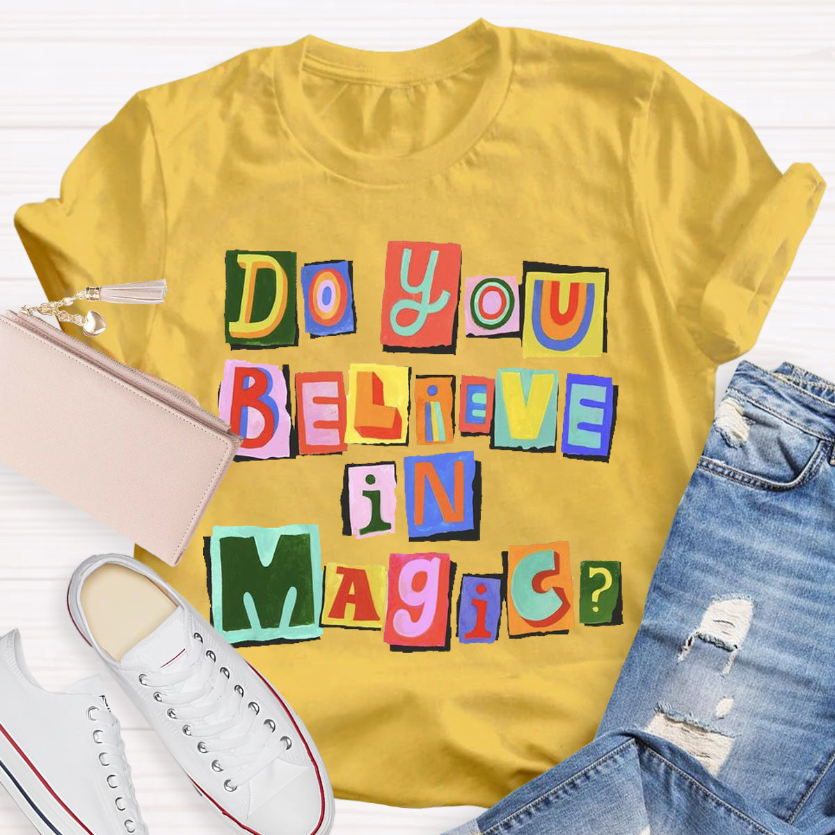 Do You Believe In Magic Teacher T-Shirt