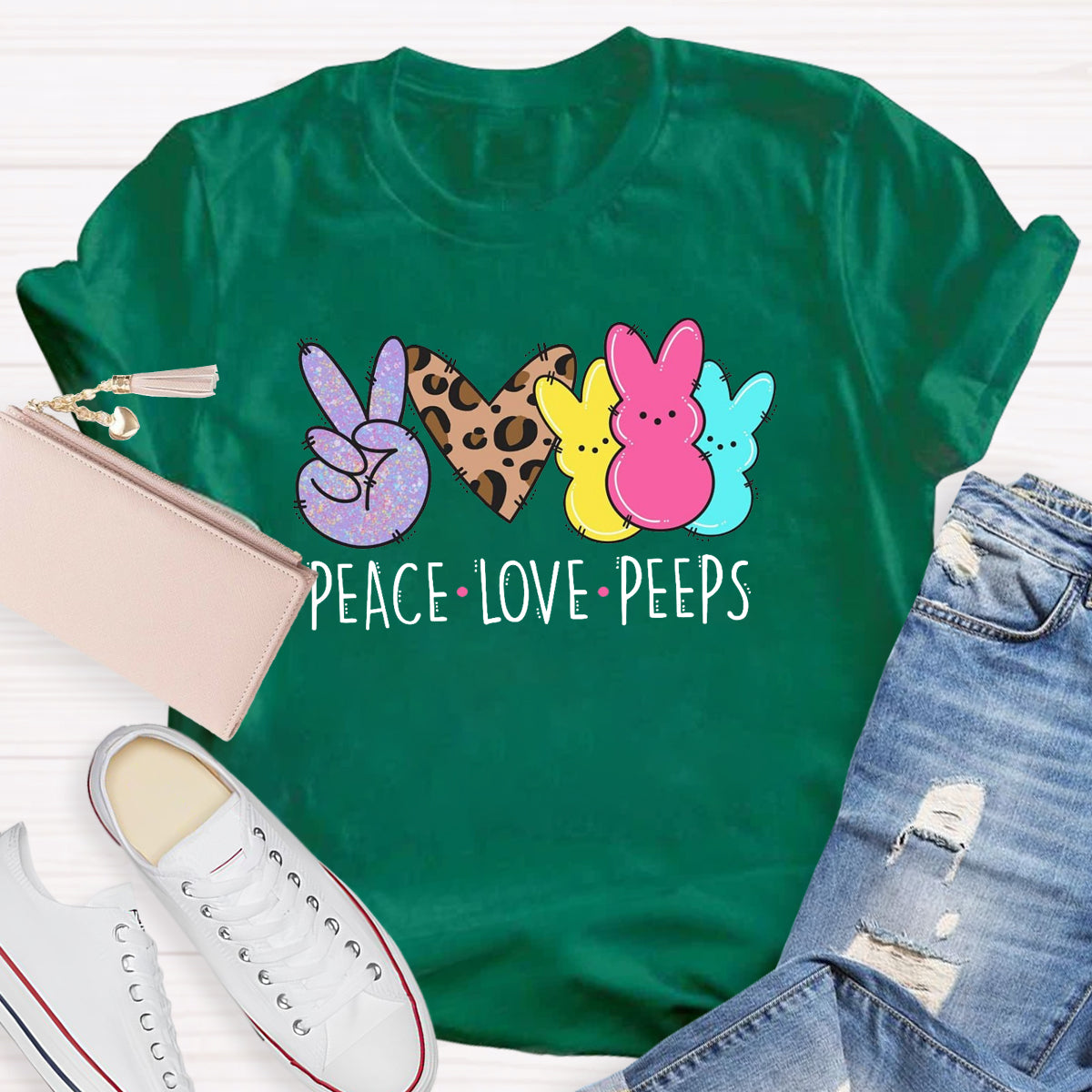 Peace Love Peeps T-Shirt