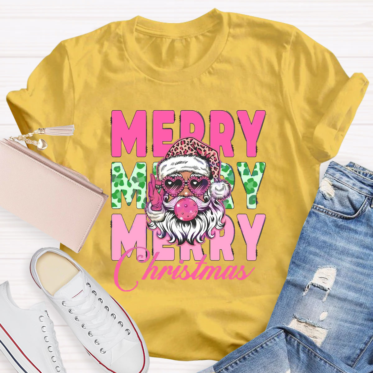 Merry Christmas Santa Claus T-Shirt