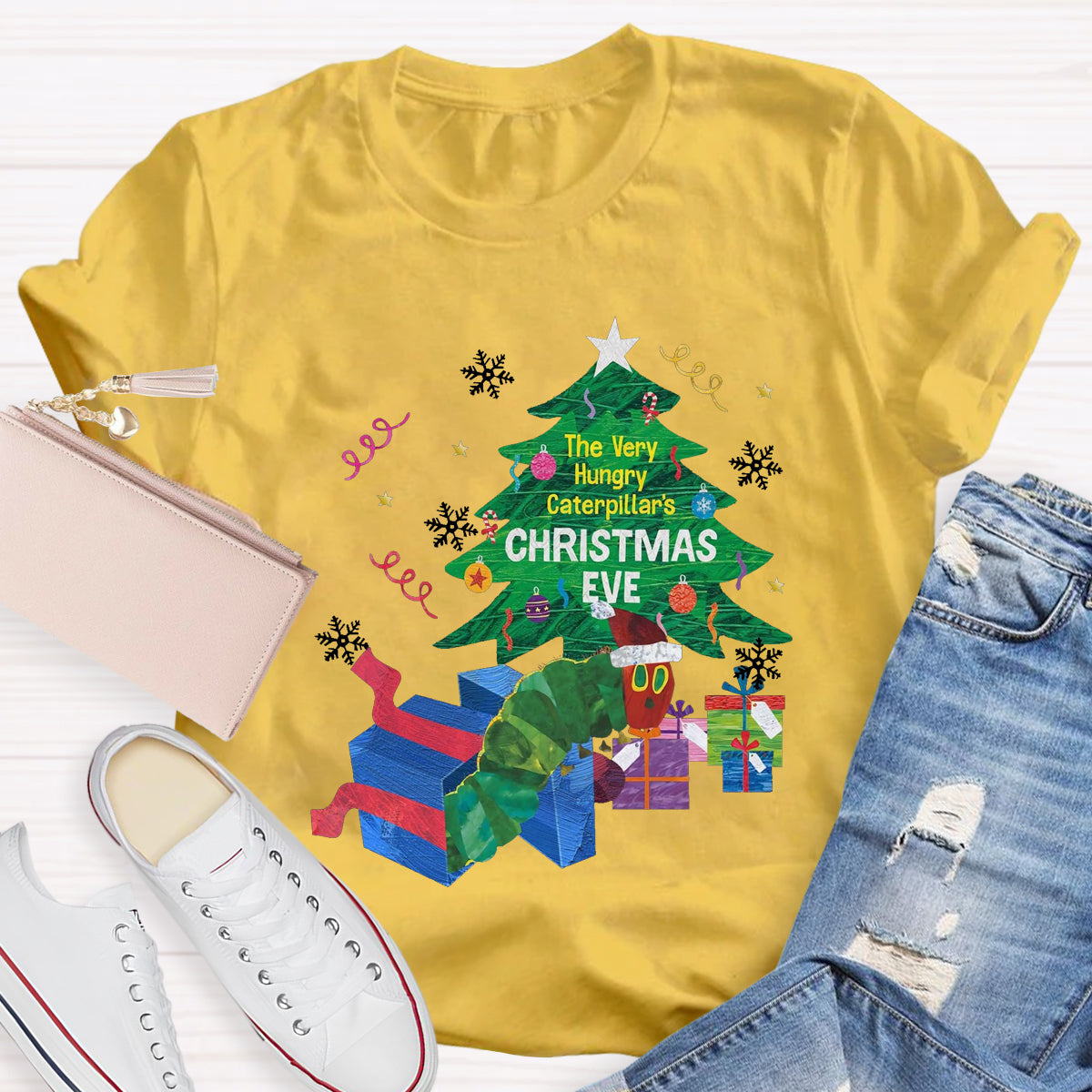 The Very Hungry Caterpillar's Christmas Eve T-Shirt