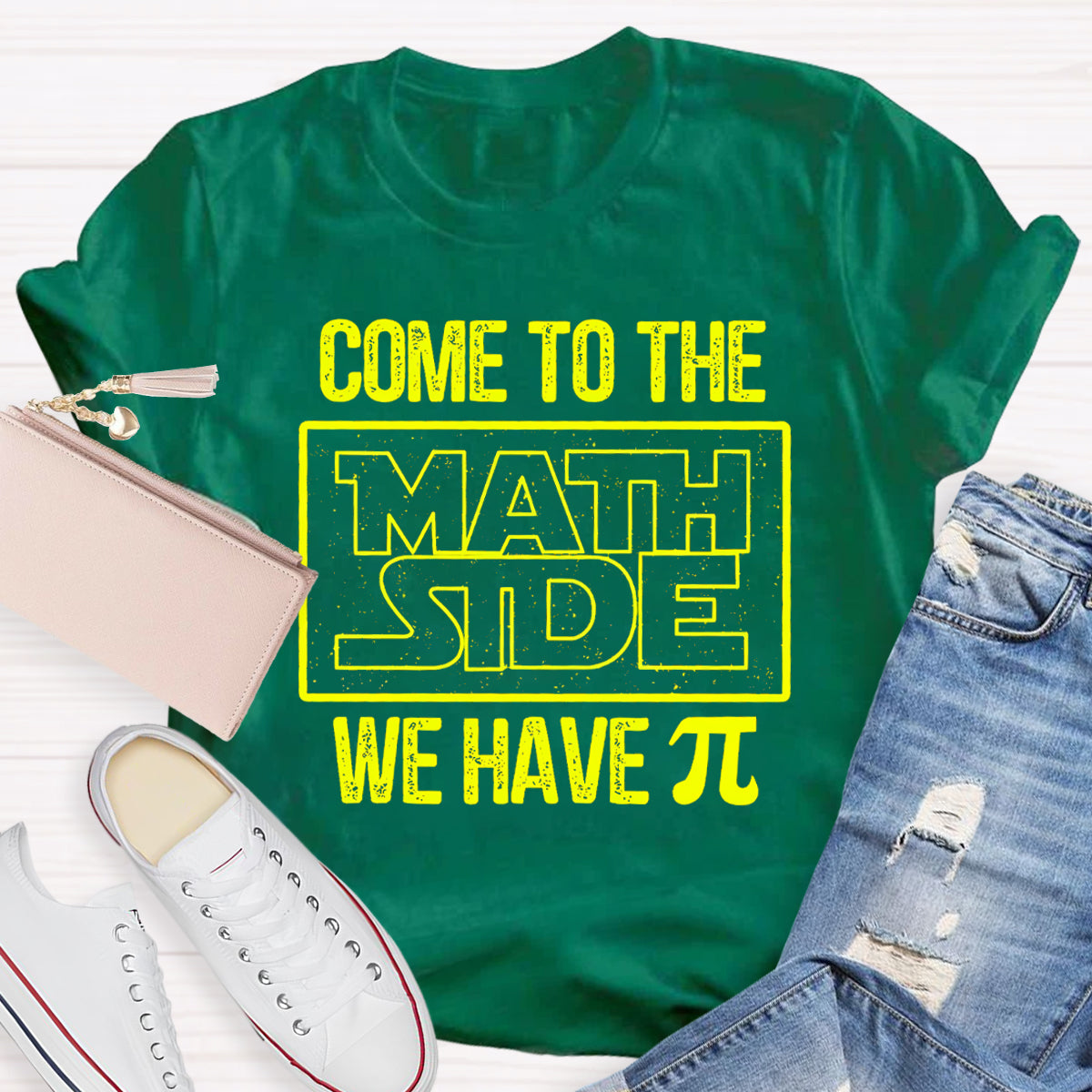 Come To The Math Side We Have Pi Math Teacher T-Shirt