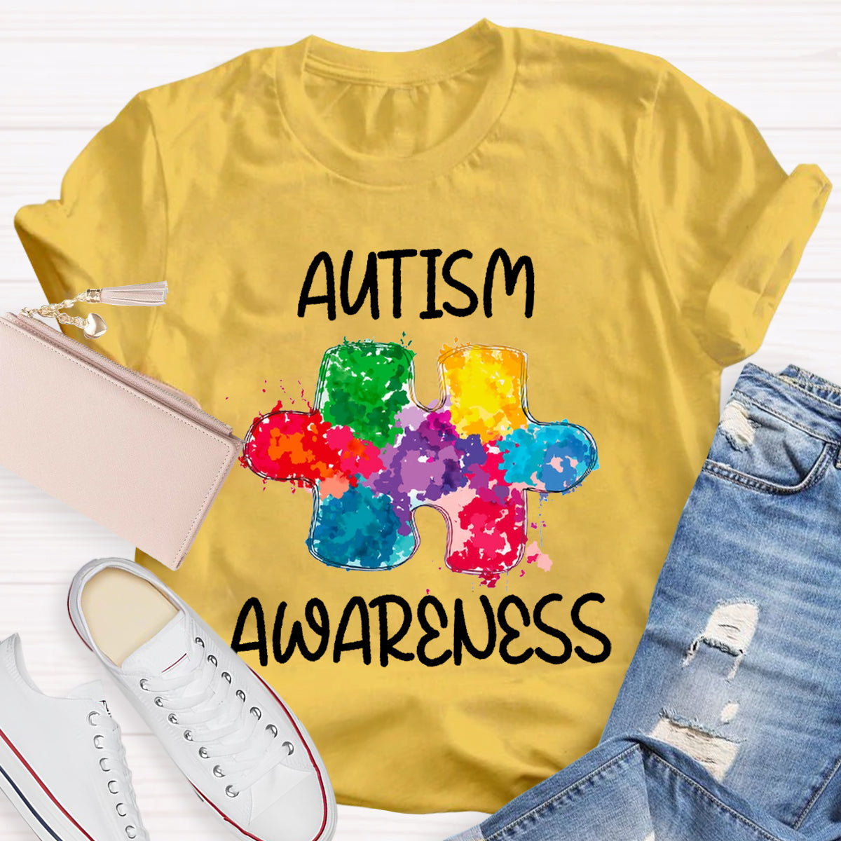 Autism Awareness Teacher T-Shirt