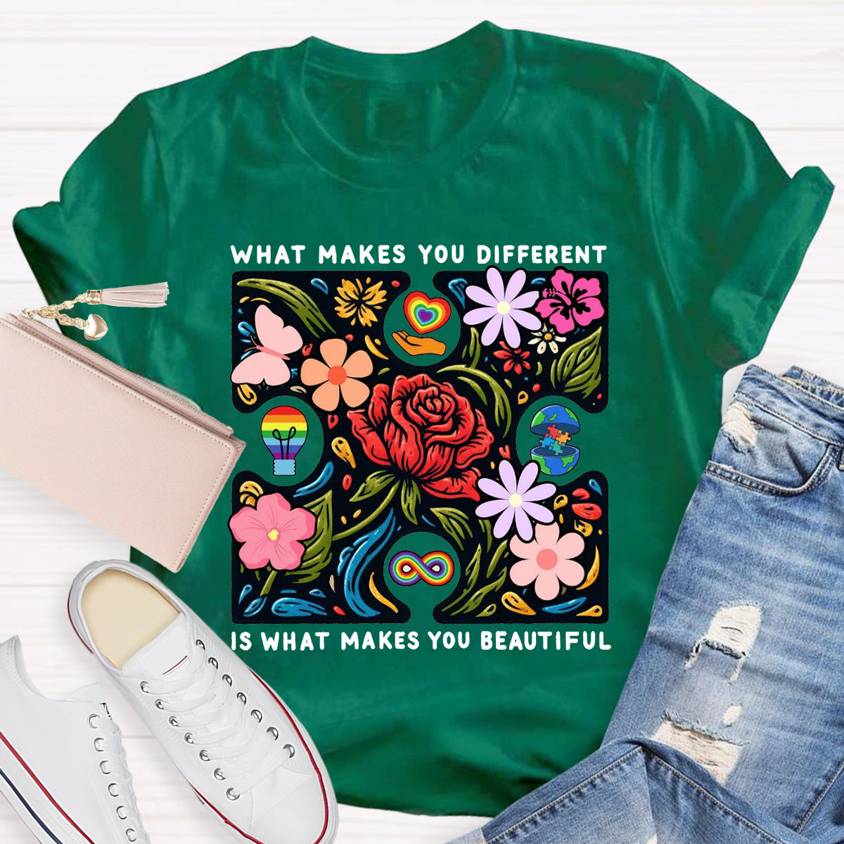 What Makes You Different Is What Make You Beautiful T-Shirt