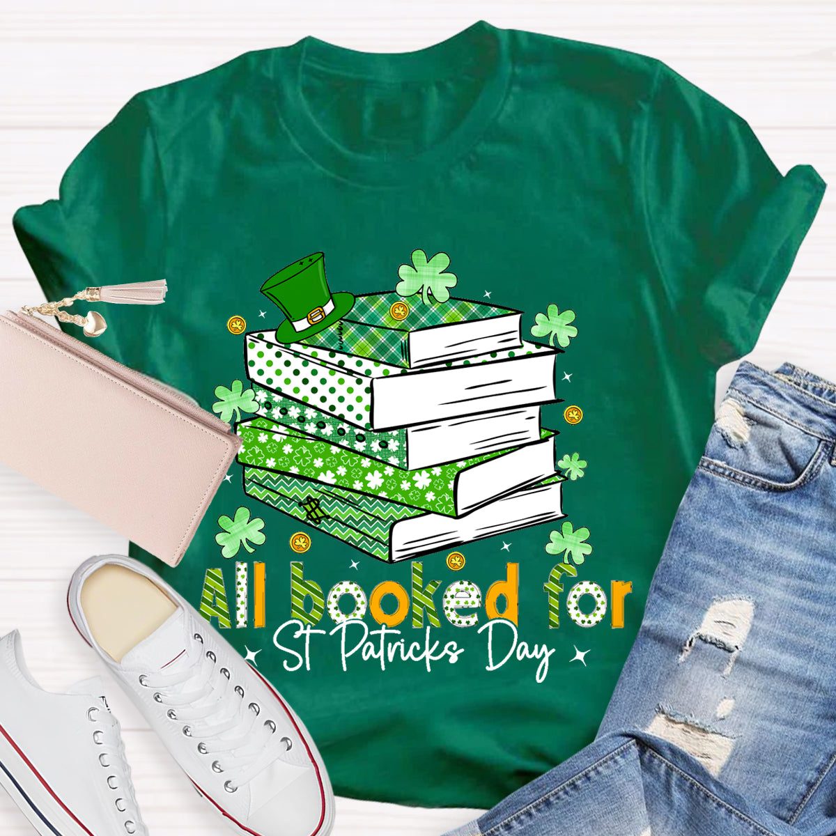 All Booked For St Patrick'S Day T-Shirt