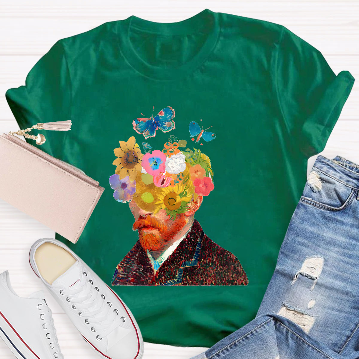 Minds Blooming Art Teacher T-Shirt