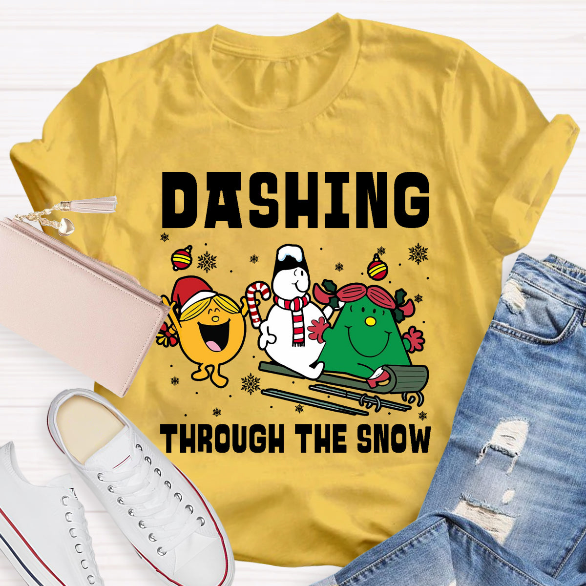 Dashing Through The Snow T-Shirt