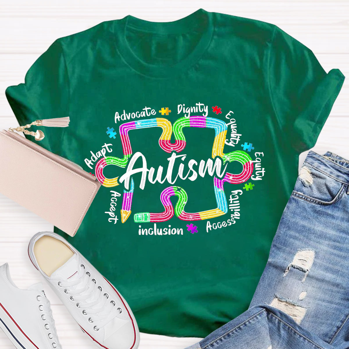 Autism Pencil Special Education T-Shirt