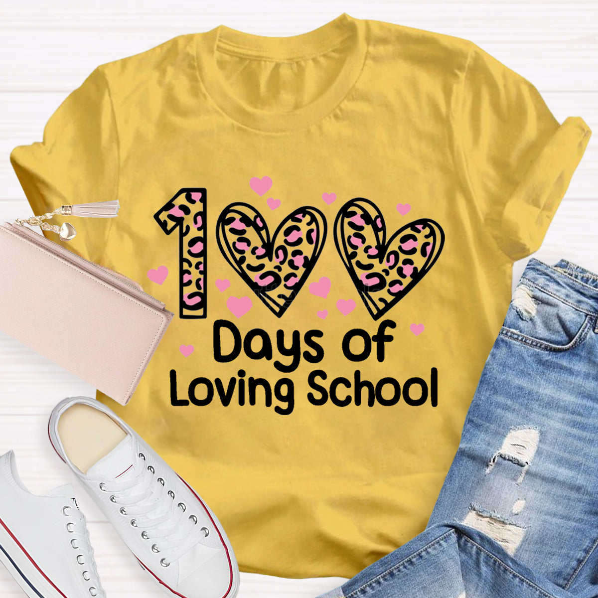 100 Days Of Loving School Teacher T-Shirt