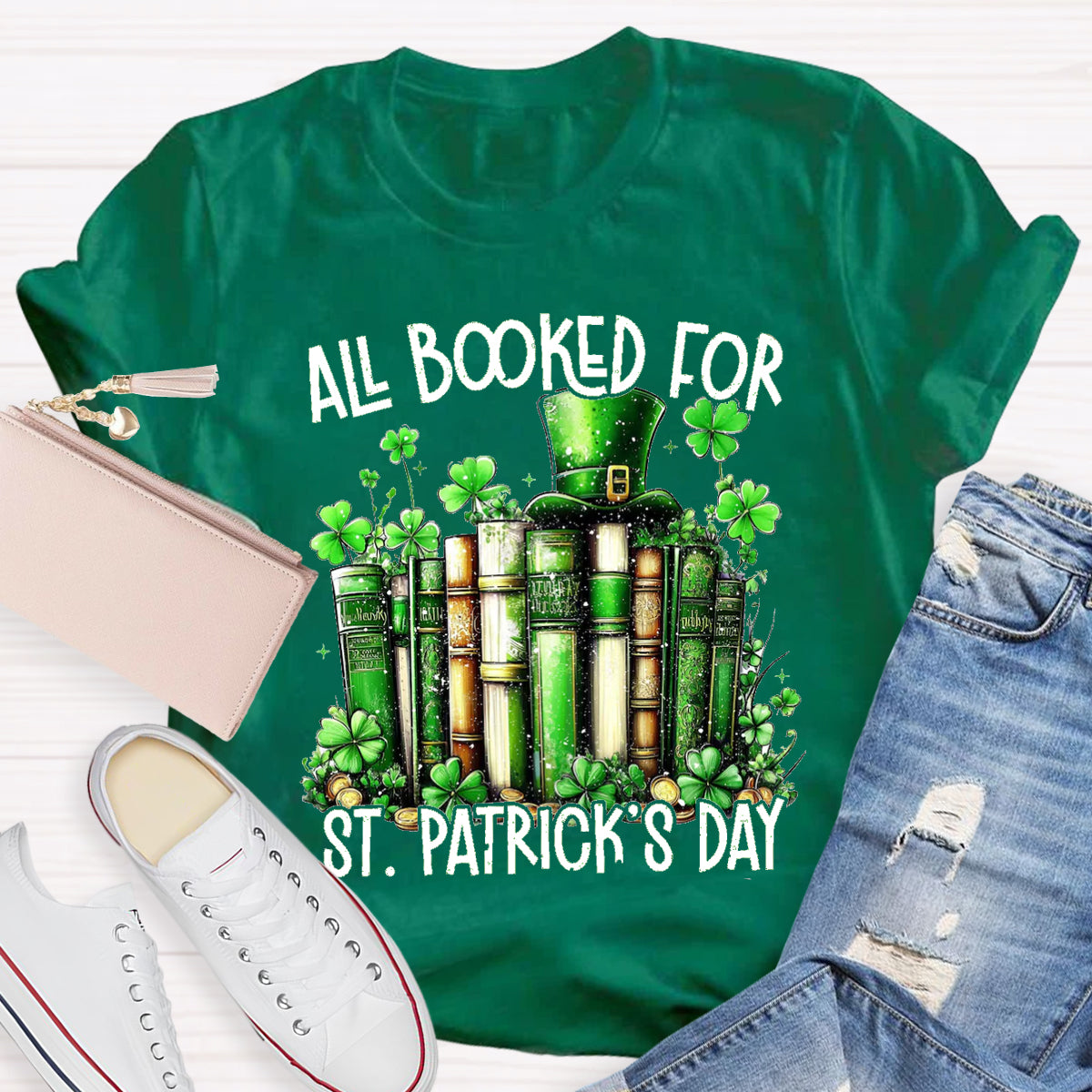 All Booked For St. Patrick'S Day T-Shirt