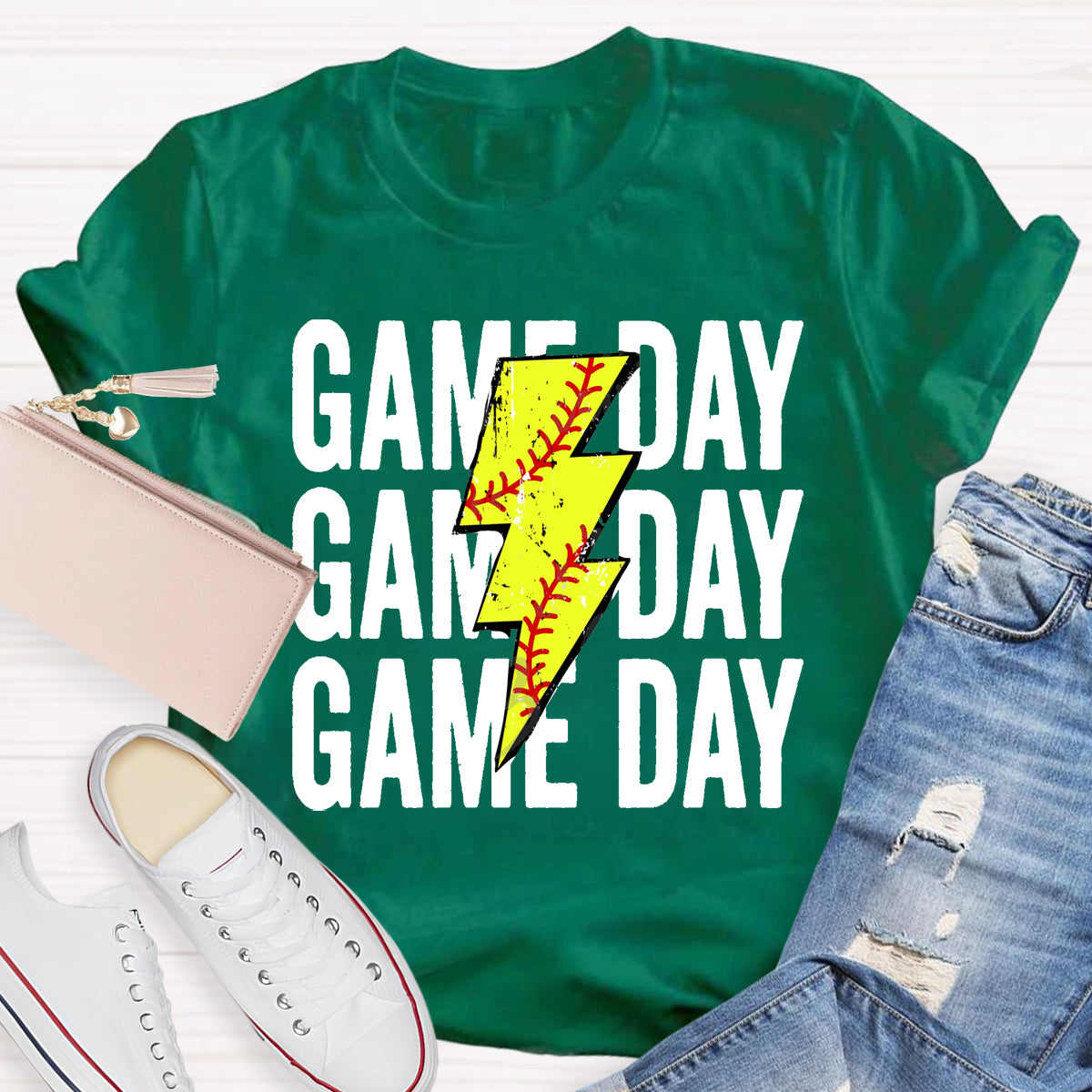 Game Day Lightning Bolt T-Shirt