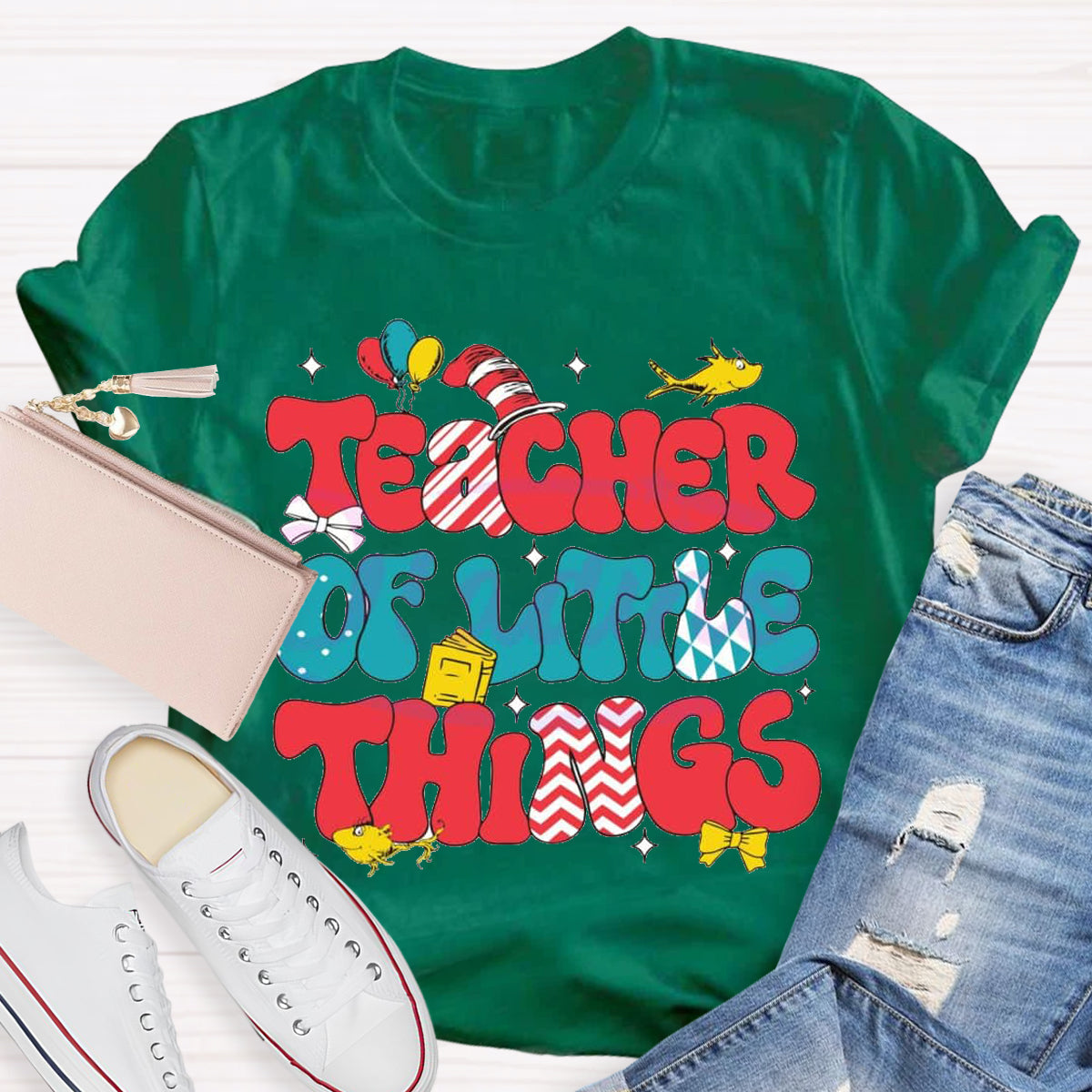 Teacher Of Little Things National Read Teacher T-Shirt