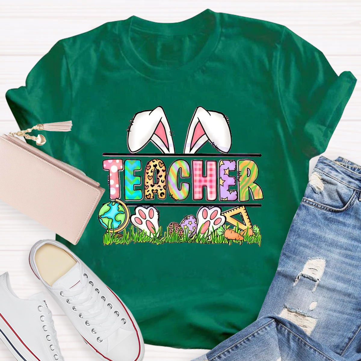 Teacher Easter Teaching My Peeps T-Shirt