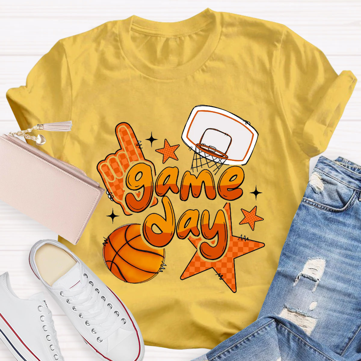 Basketball Game Day  T-Shirt