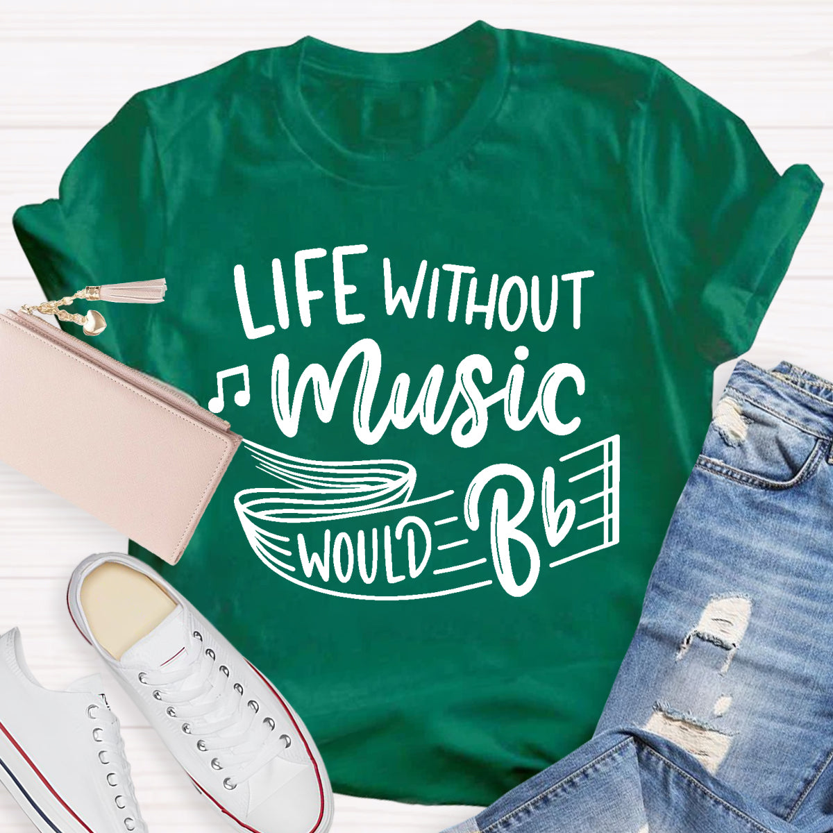 Life Without Music Would Be Boring T-Shirt