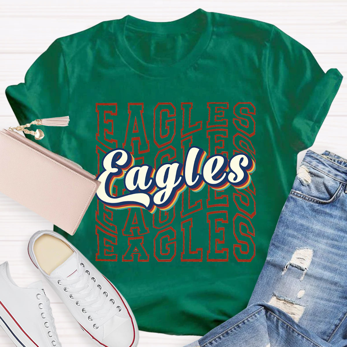 Personalized School Spirits Mascot T-Shirt