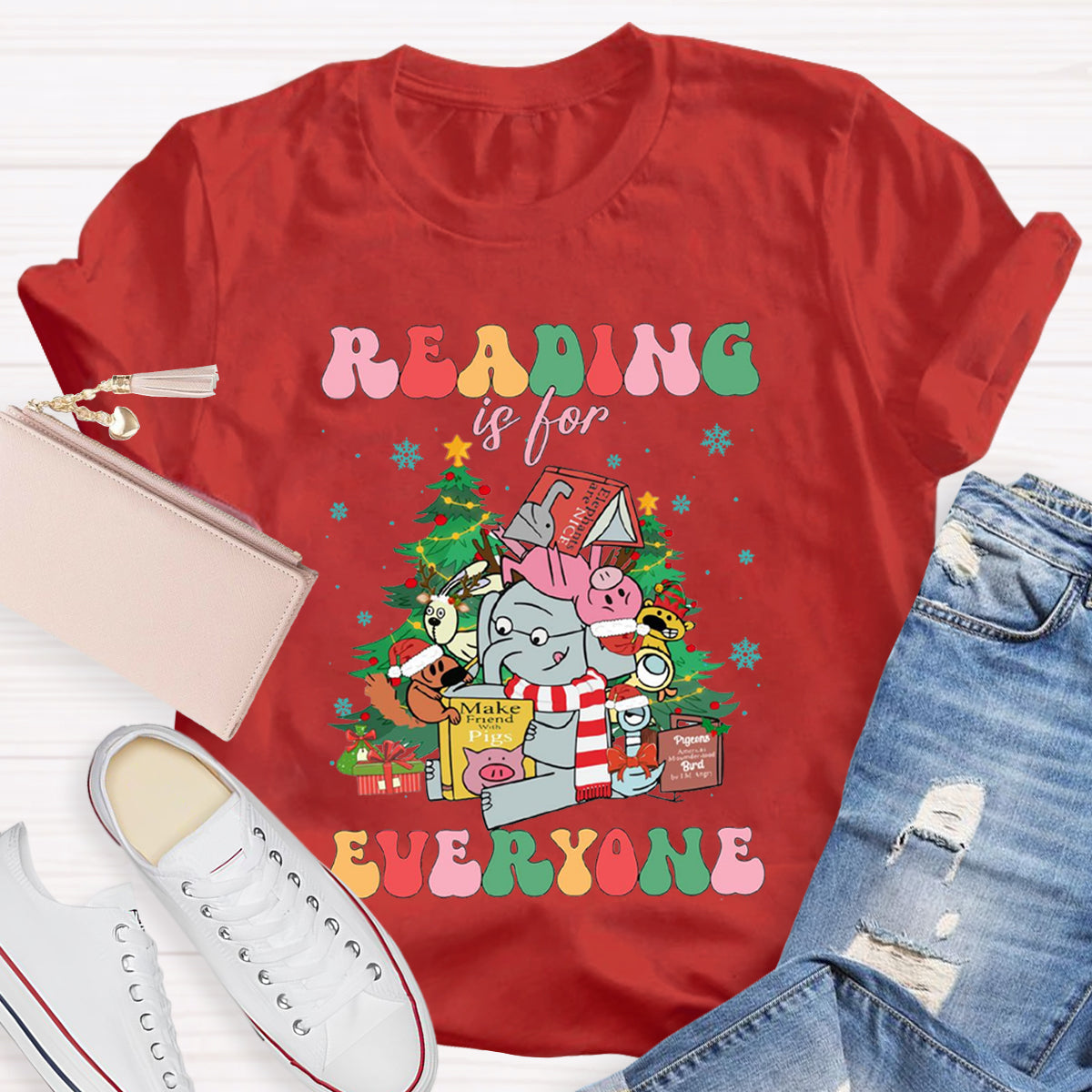 Reading Is For Everyone Teacher T-Shirt