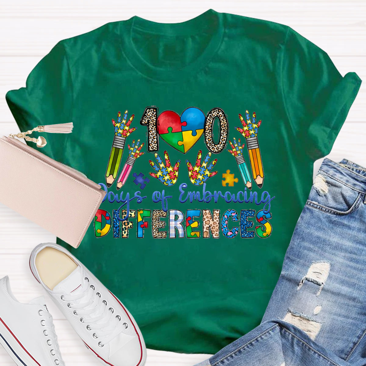 100 Days Of Embracing Difference T-Shirt