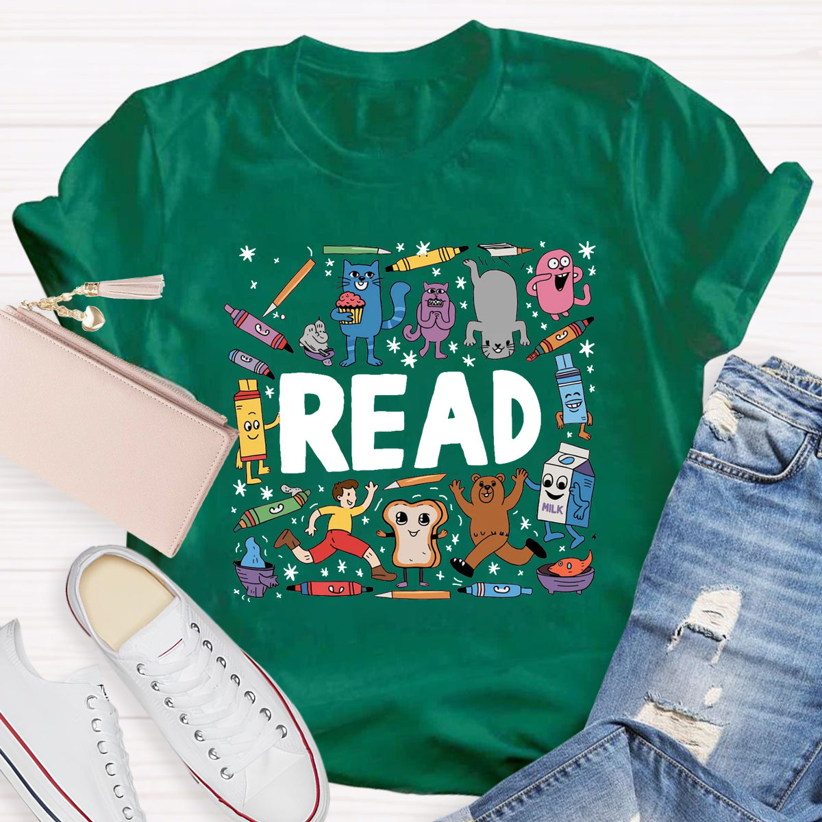 I Still Read Children's Books Teacher T-Shirt