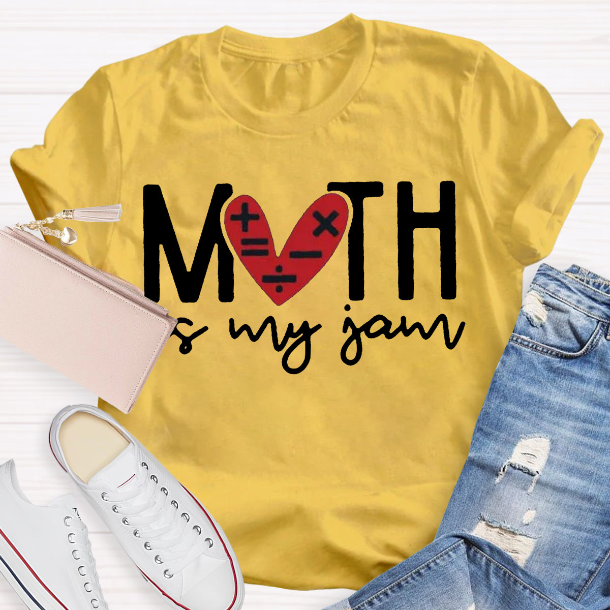 Math Is My Jam Math Teacher T-Shirt