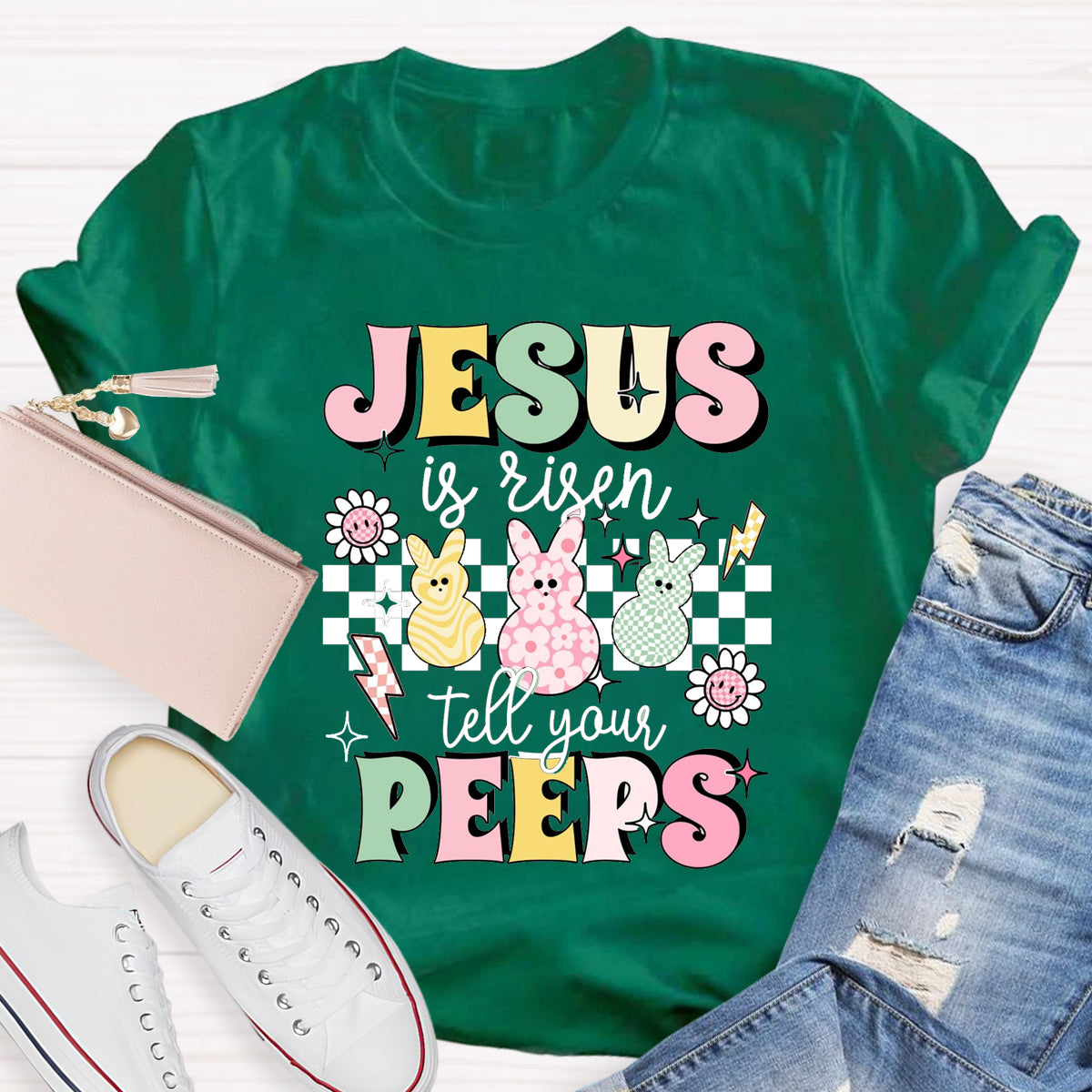 Jesus Is Risen Tell Your Peeps T-Shirt