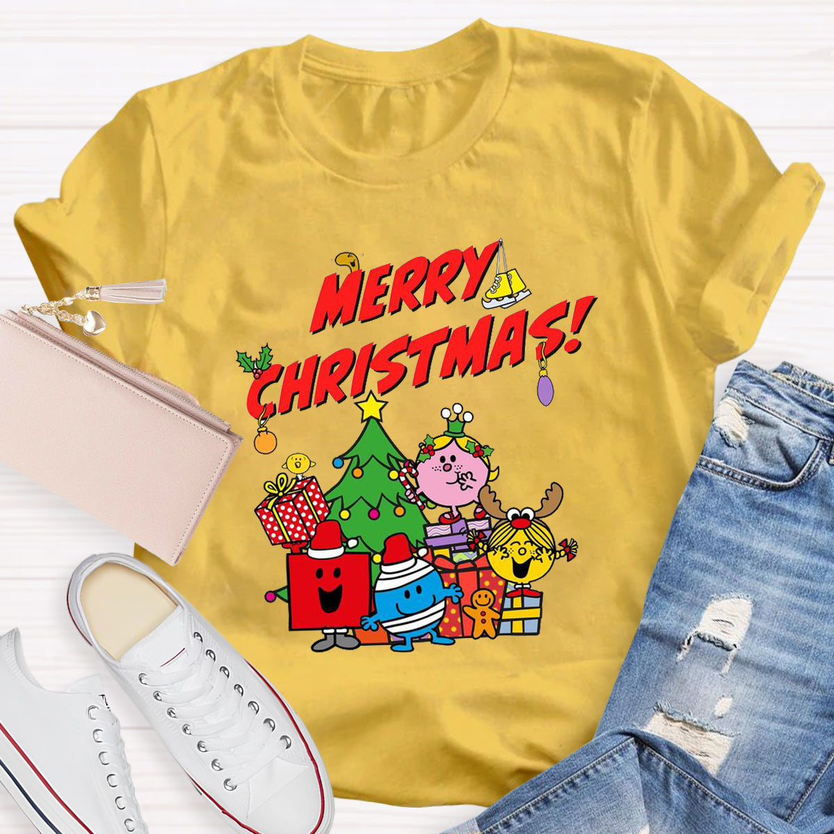 Merry Merry Little Miss Teacher T-Shirt