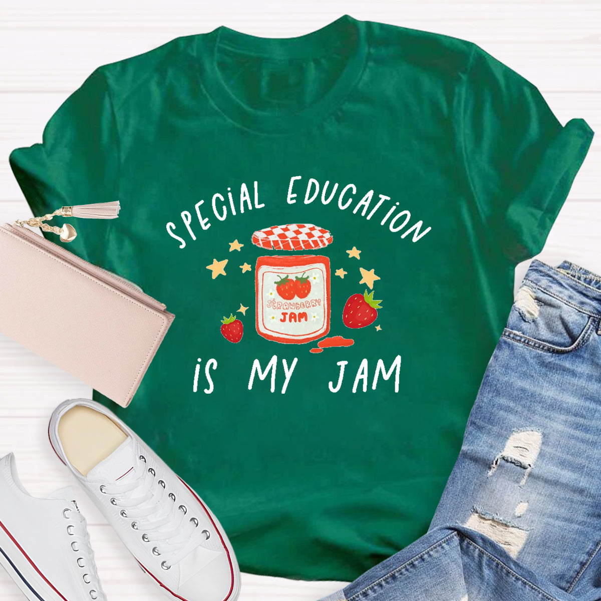 Special Education Is My Jam Teacher T-Shirt