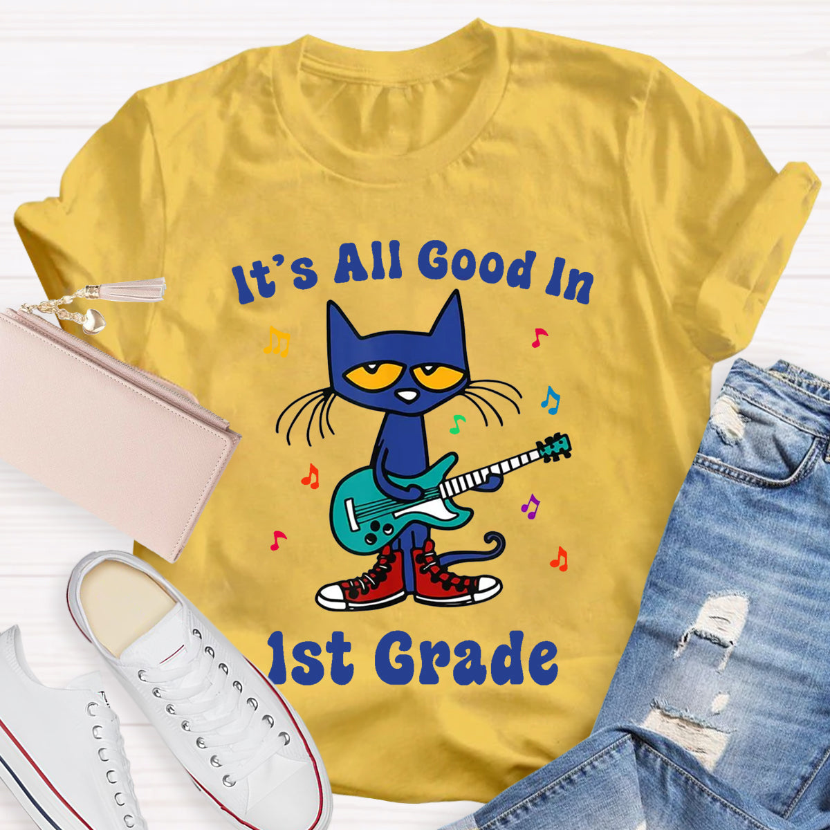 Personalized Grade It's All Good In School Grade T-Shirt