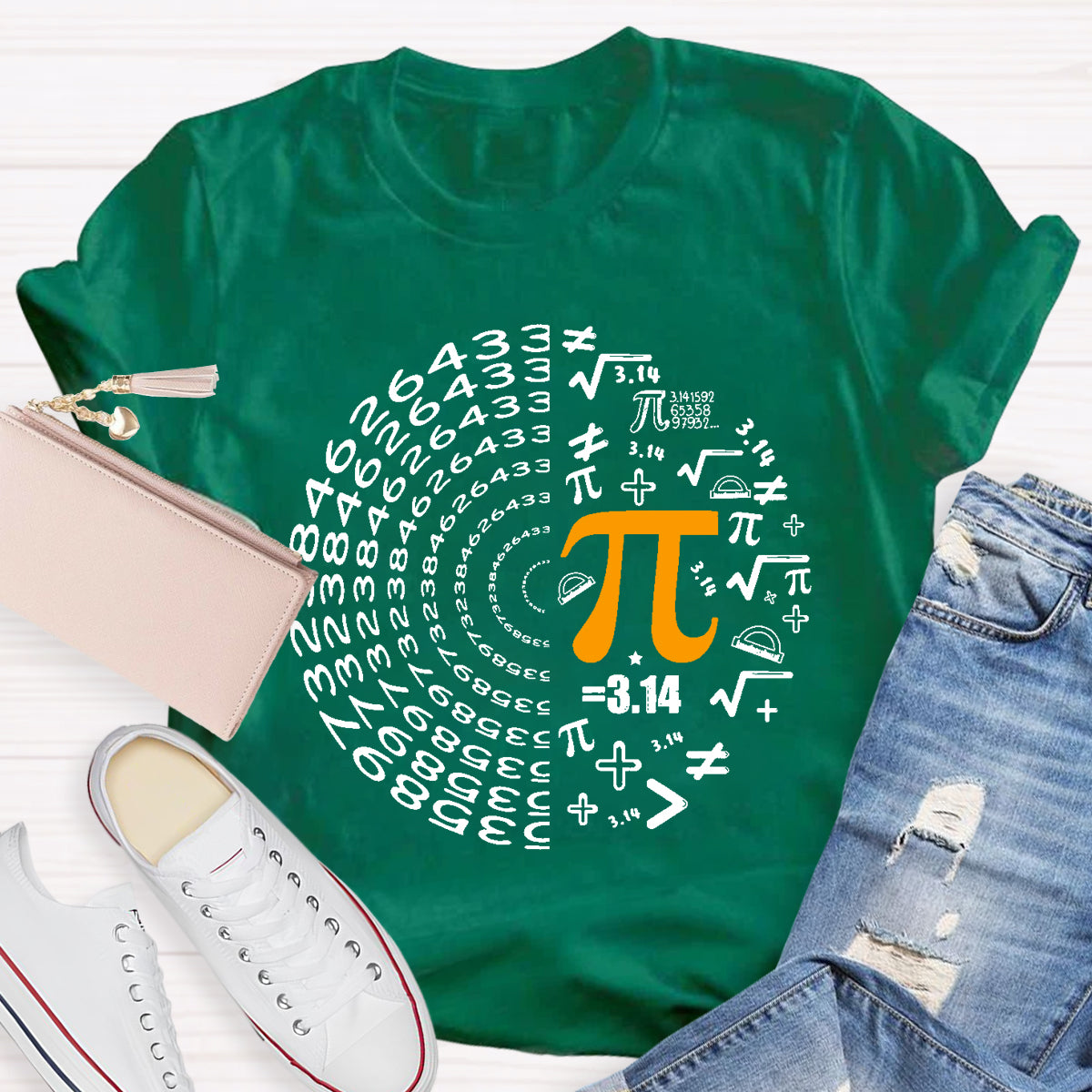 Funny Pi Day Math Teacher T-Shirt