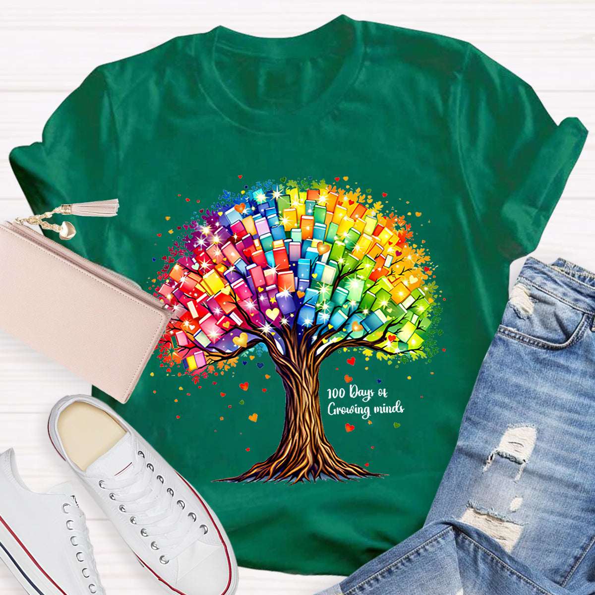 100 Days Of Growing Minds T-Shirt