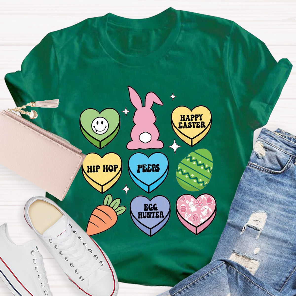 Happy Easter Cute Easter Bunny T-Shirt