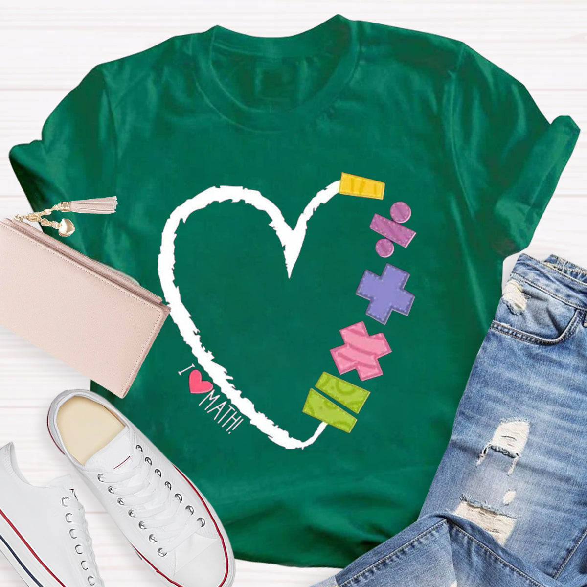 I Love Math Math Teacher T-Shirt