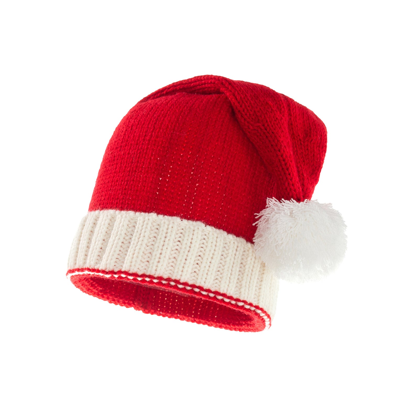 Christmas Red Wool Warm Knitted Hat