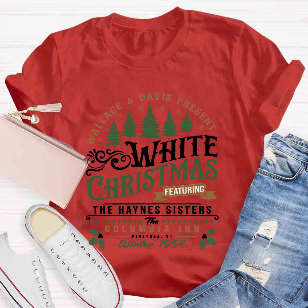 White Christmas Columbia Inn T-Shirt