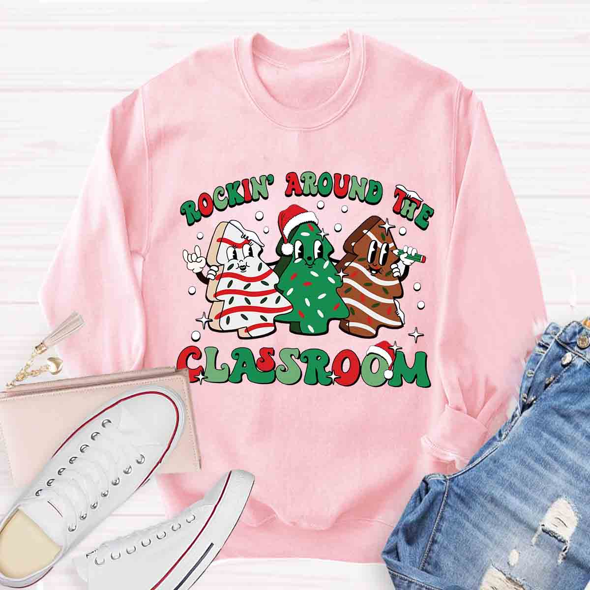 Rockin Around the Classroom Sweatshirt