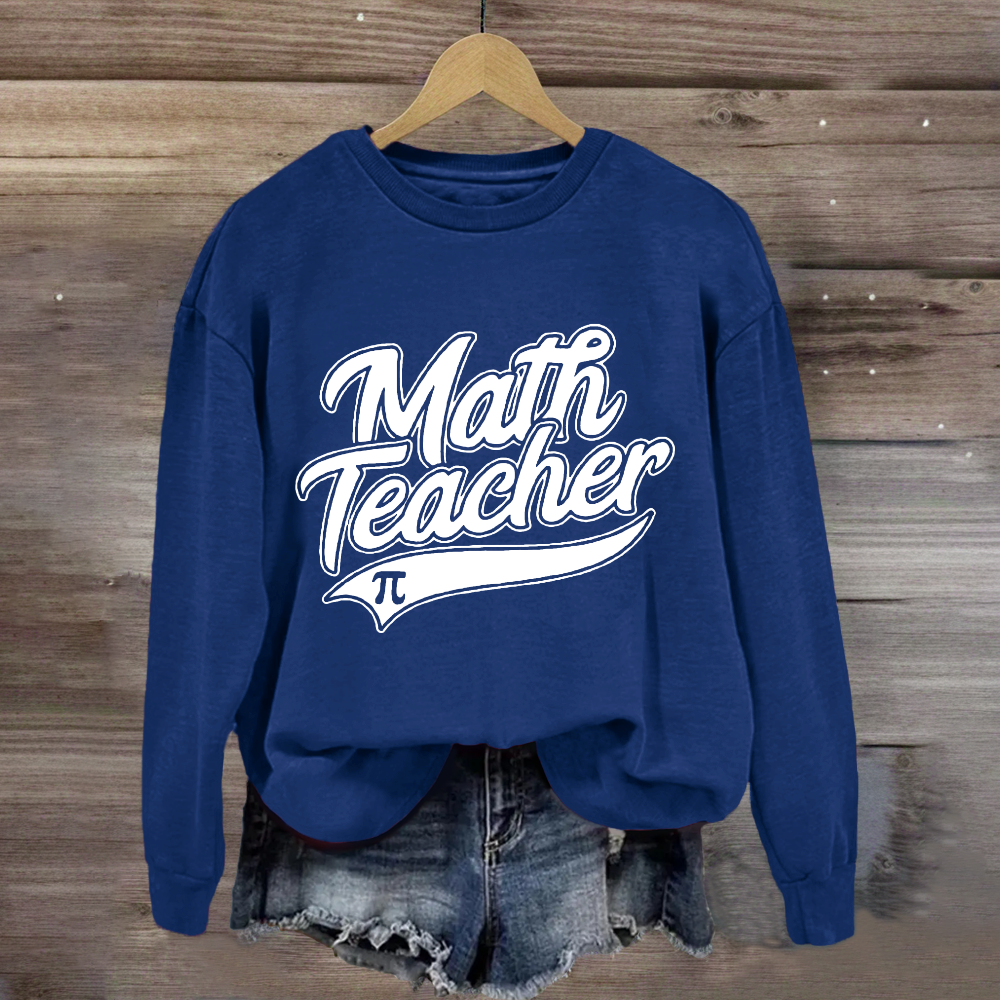 Math Teacher Pi Day Sweatshirt