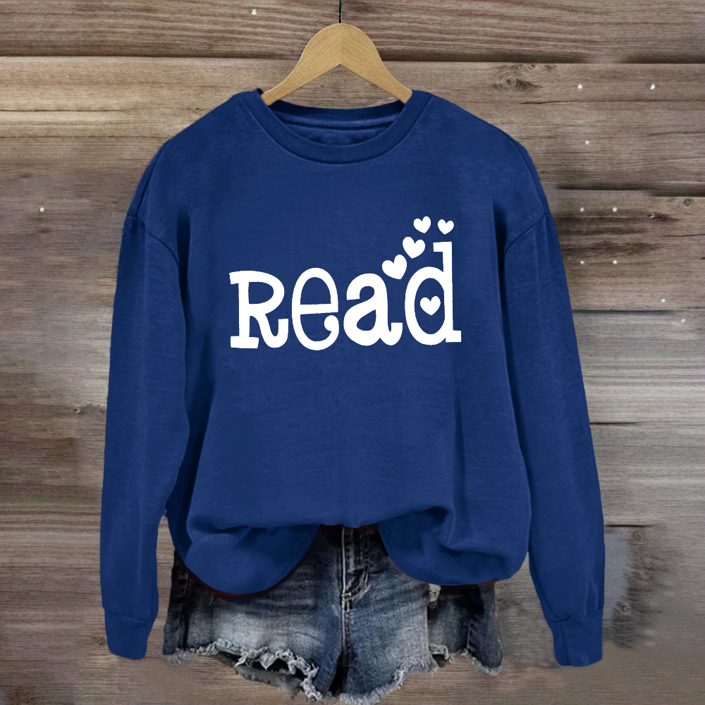 Read Lover Teacher Sweatshirt