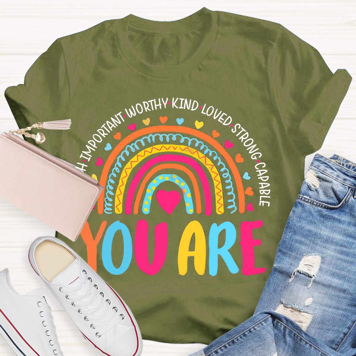 You Are Brave Kind Teachers T-Shirt