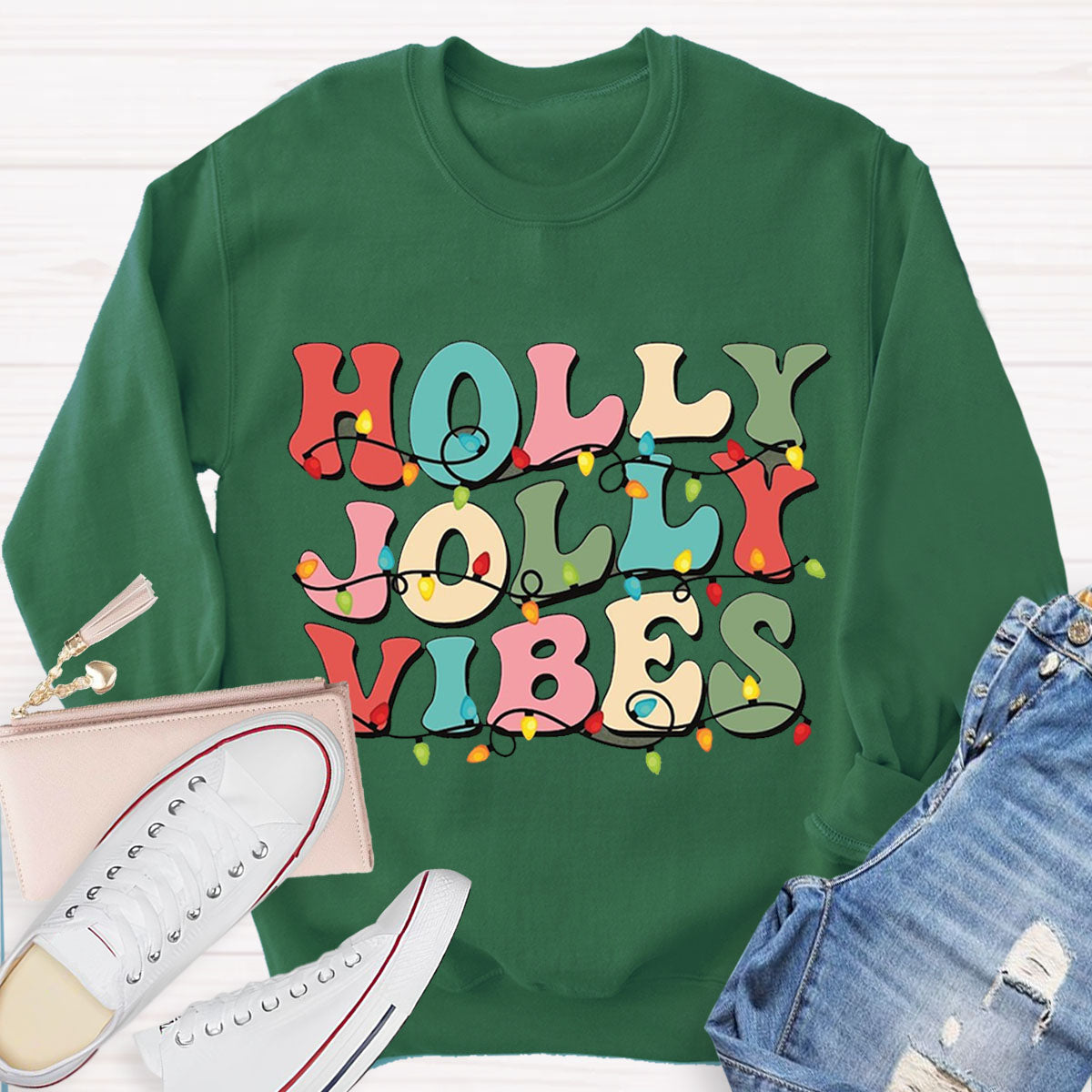 Holly Jolly Vibes Sweatshirt