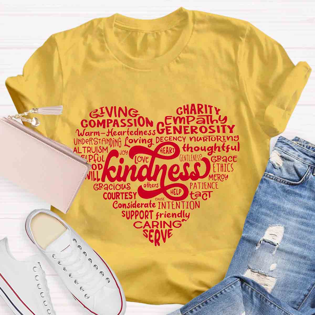 Heart Words of Kindness T-Shirt