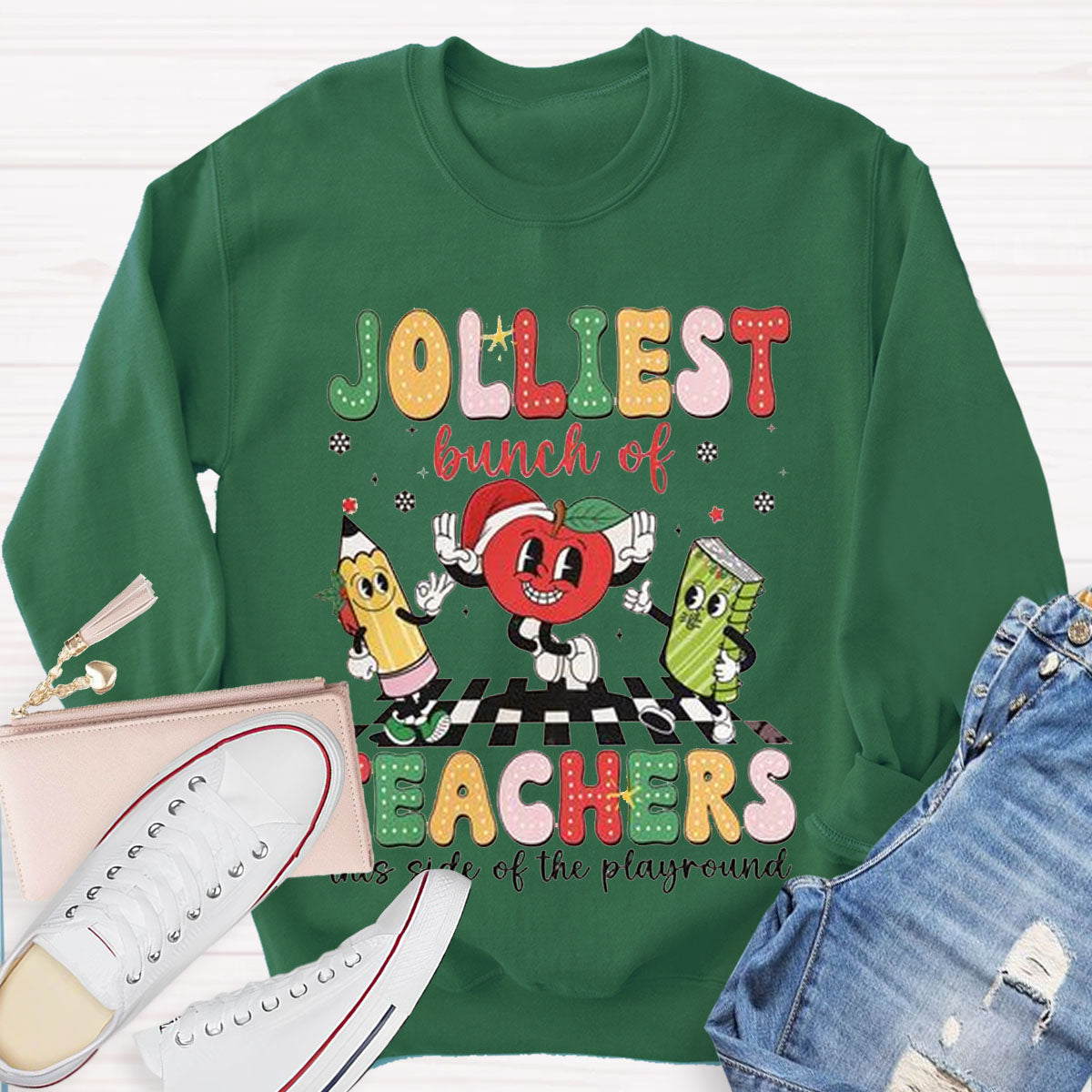 Jolliest Lunch Of Teachers Sweatshirt