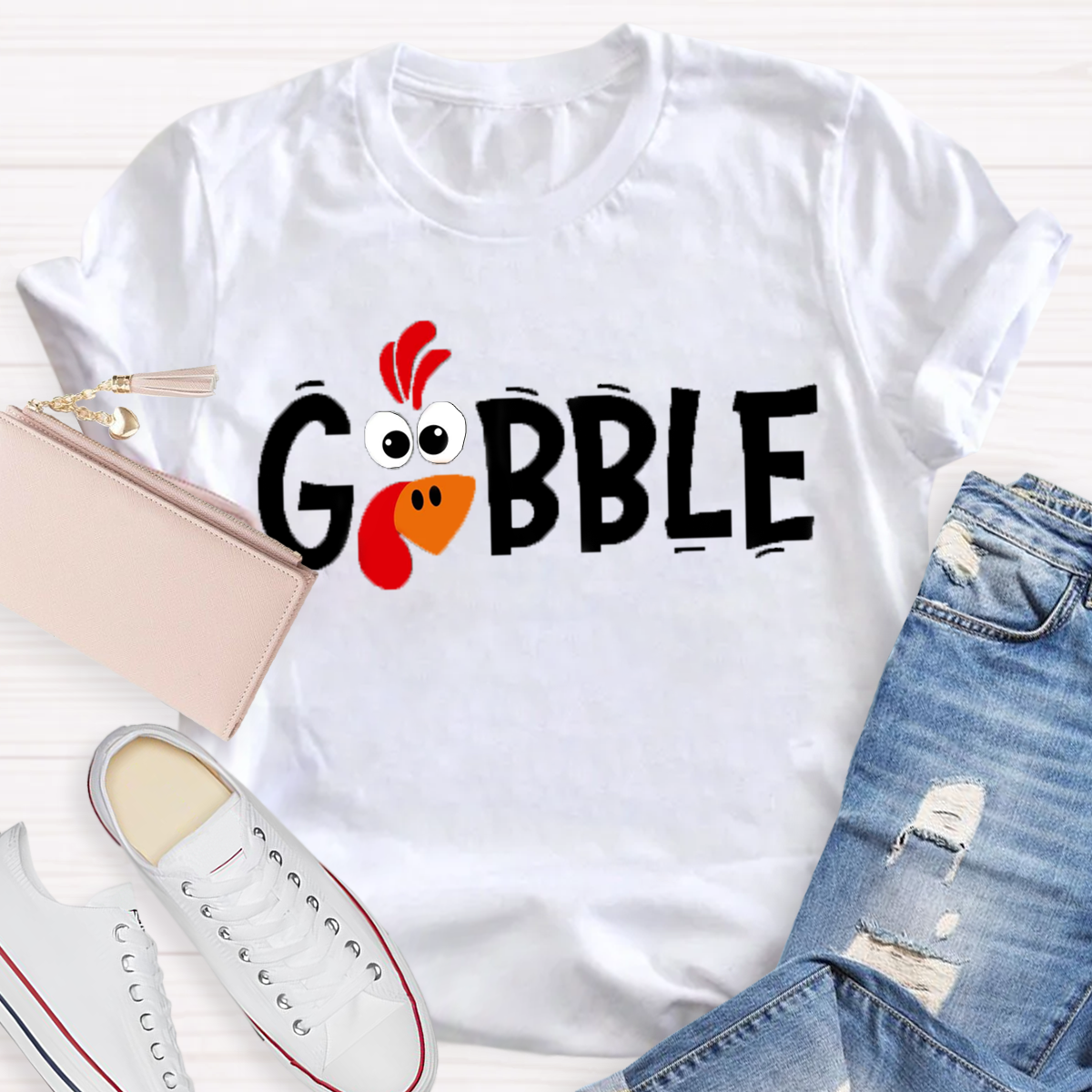 Thanksgiving Gobble Turkey T-Shirt