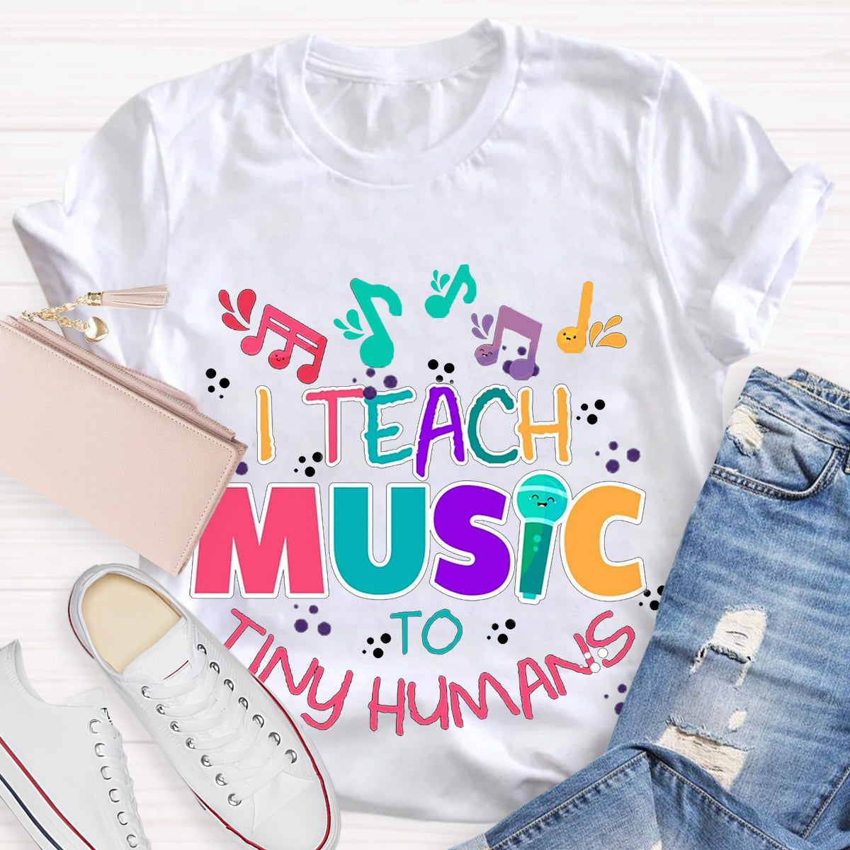 I Teach Music To Tiny Humans T-Shirt