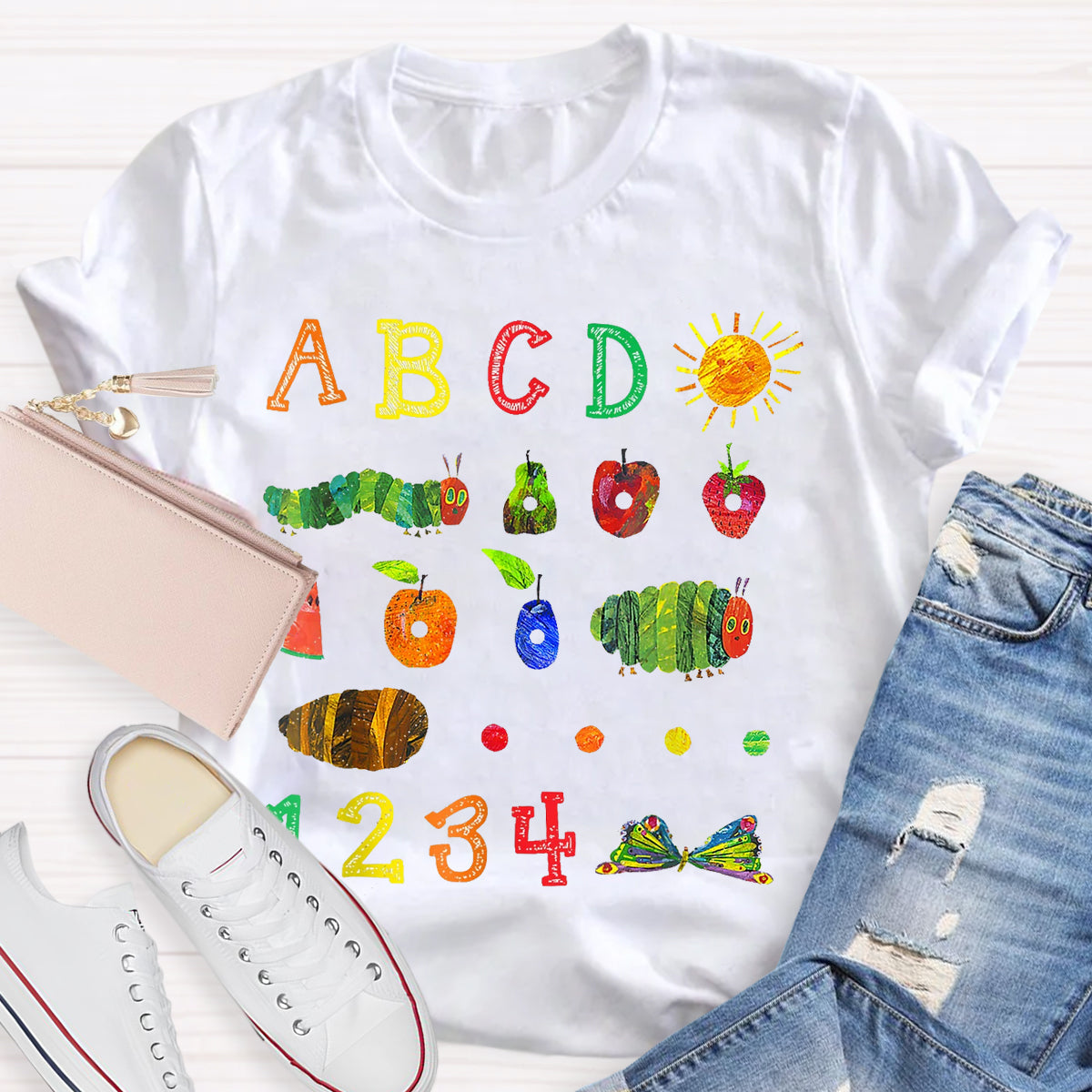 Animals Alphabet Teacher T-Shirt