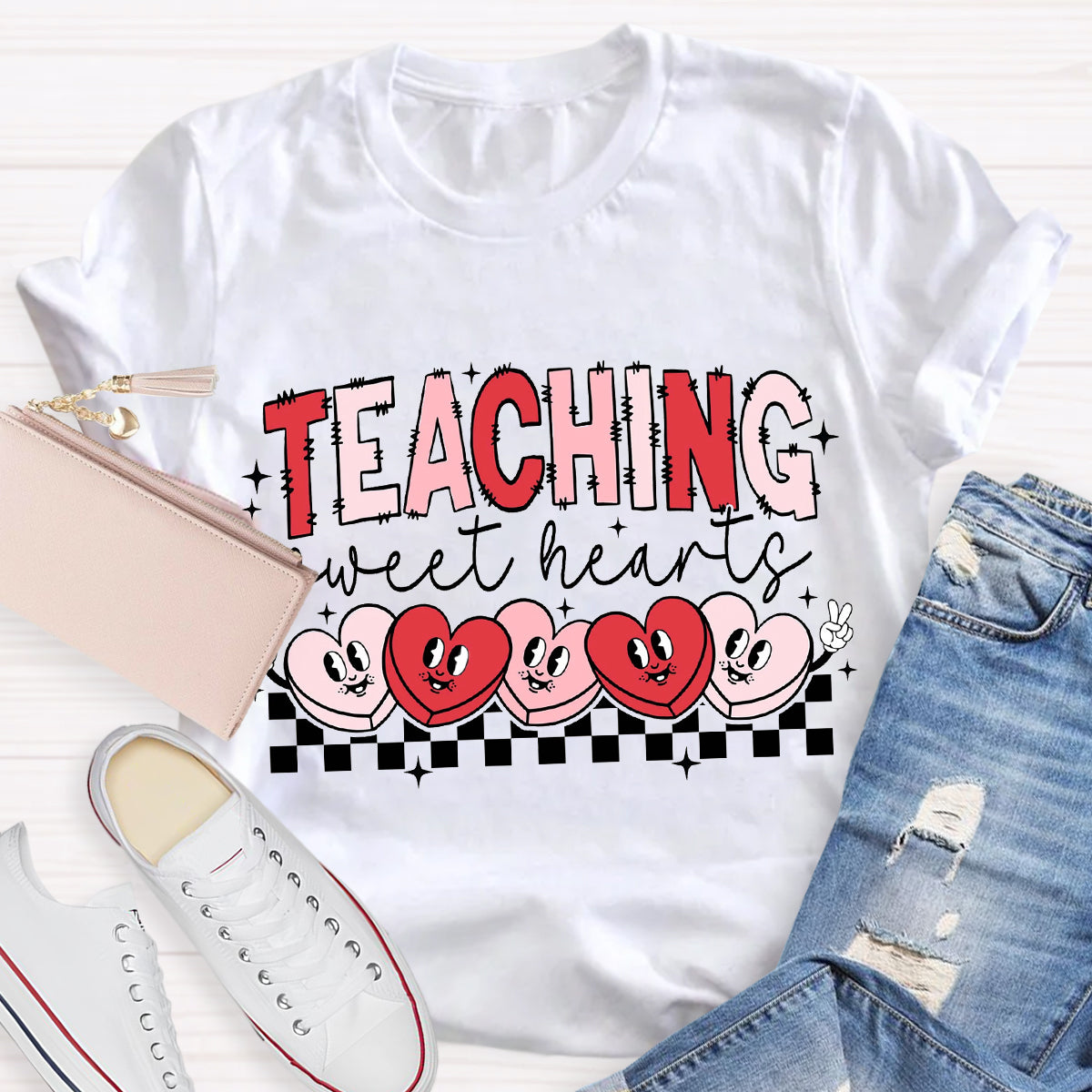 Teaching Sweetheart Teacher T-Shirt