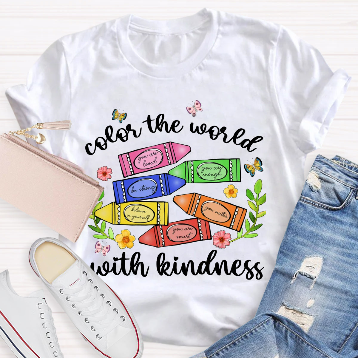 Color The World With Kindness T-Shirt