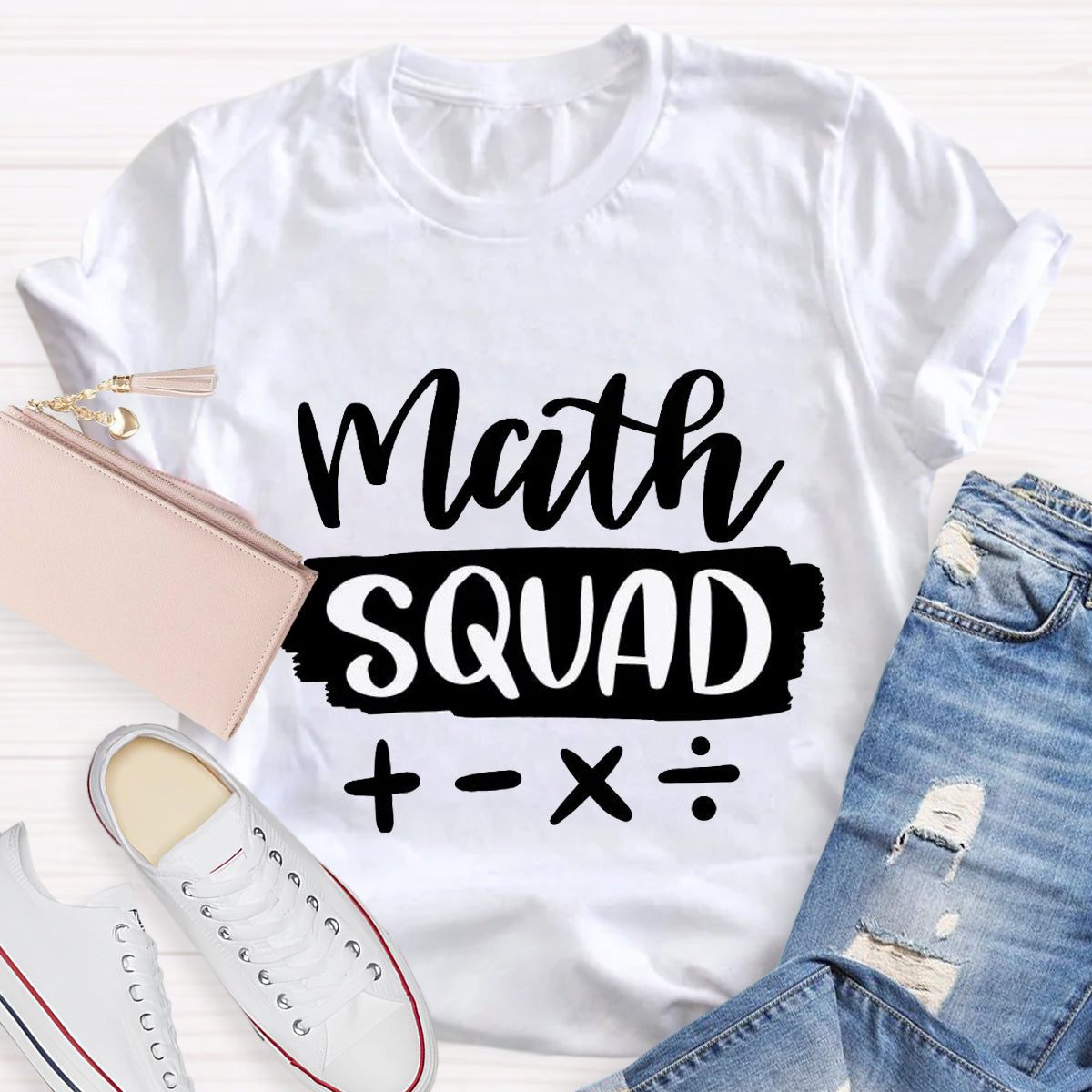 Math Squad Math Teacher T-Shirt